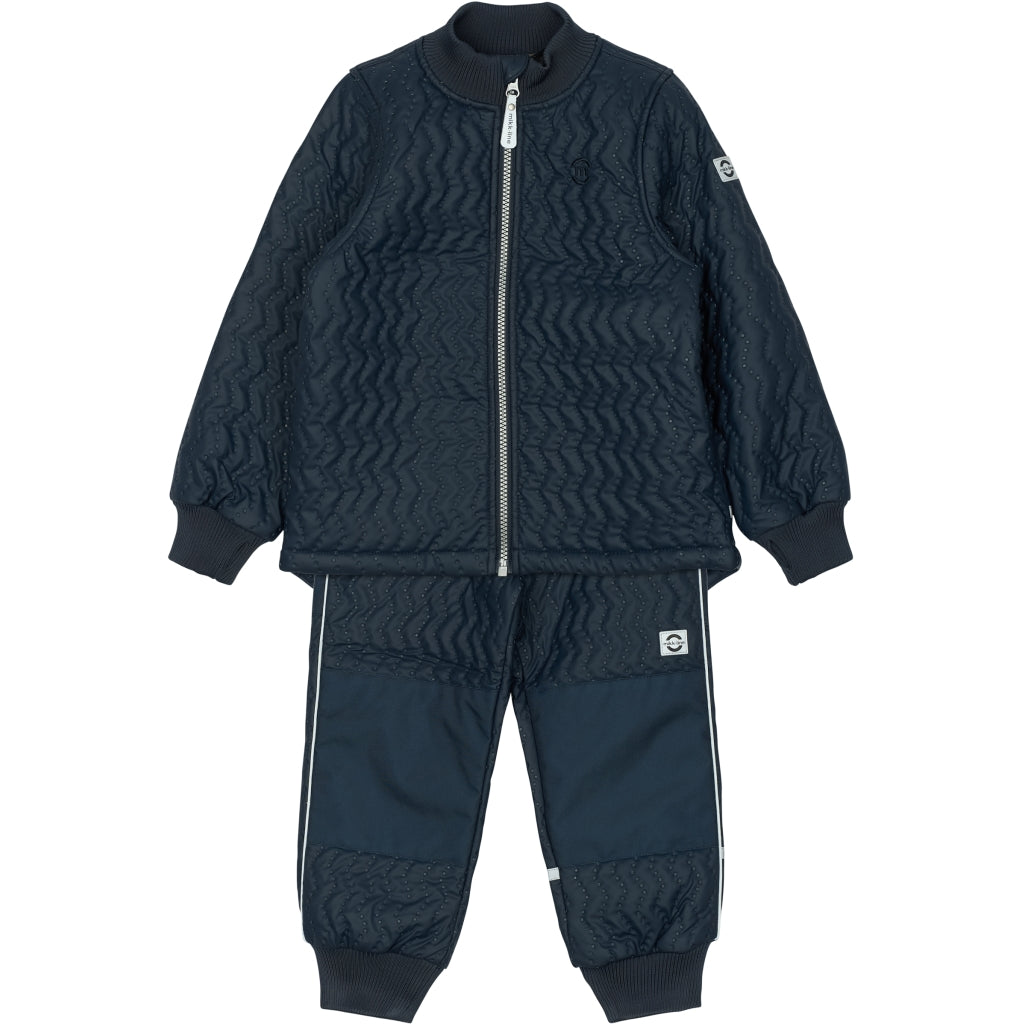 Mikk-Line DUVET Termosæt Fleece Foret Termotøj Blue Nights