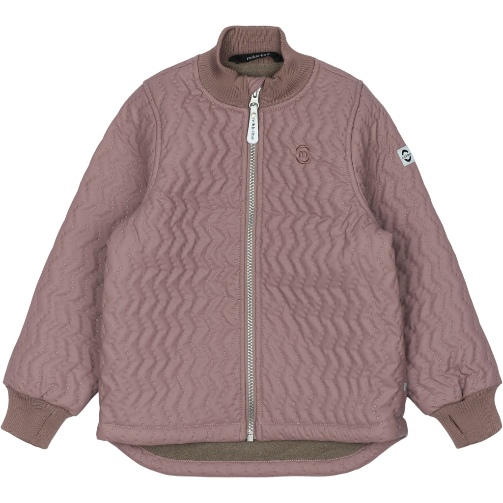 Mikk-Line DUVET Termosæt Fleece Foret Termotøj Twilight Mauve