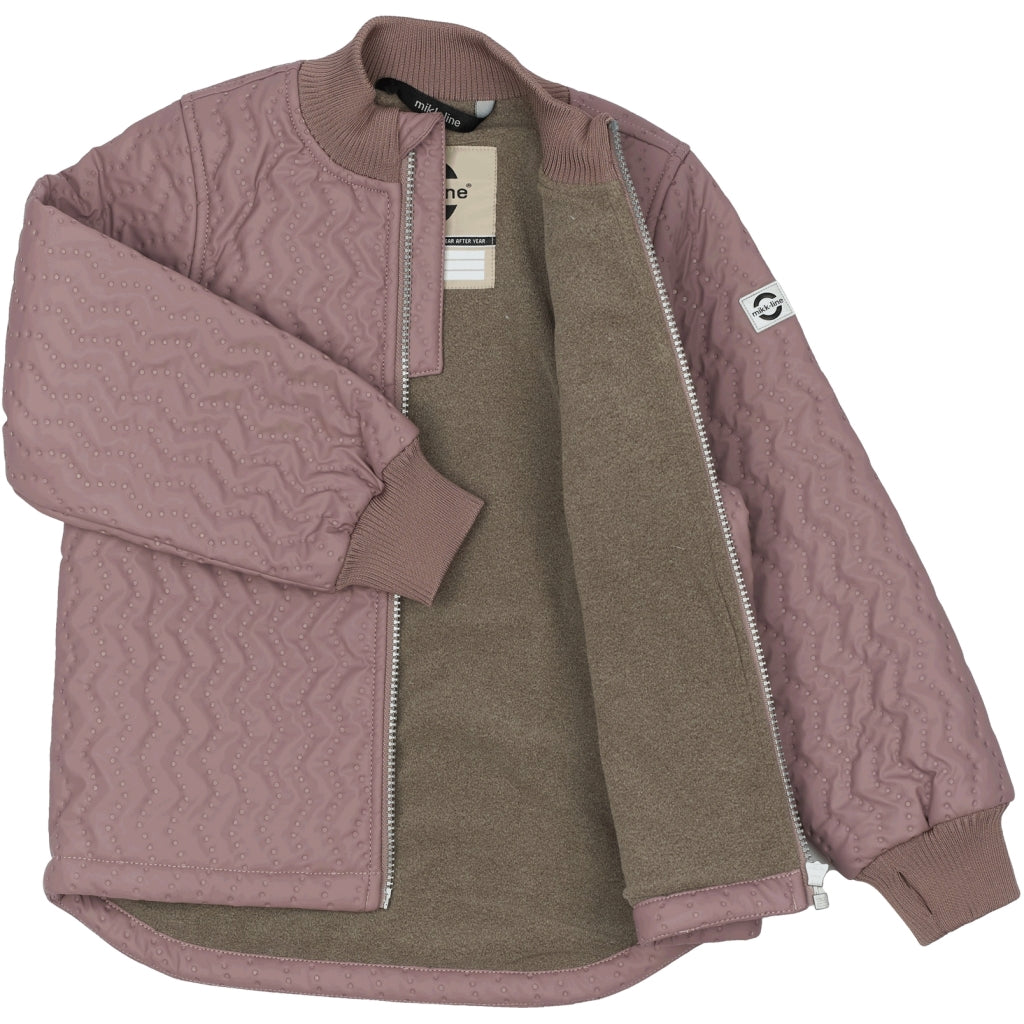 Mikk-Line DUVET Termosæt Fleece Foret Termotøj Twilight Mauve