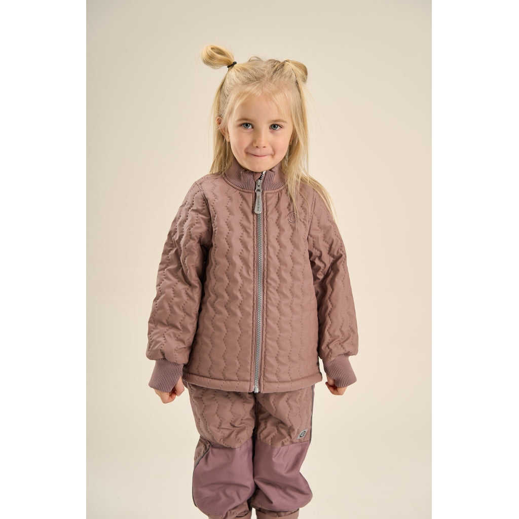 Mikk-Line DUVET Termosæt Fleece Foret Termotøj Twilight Mauve