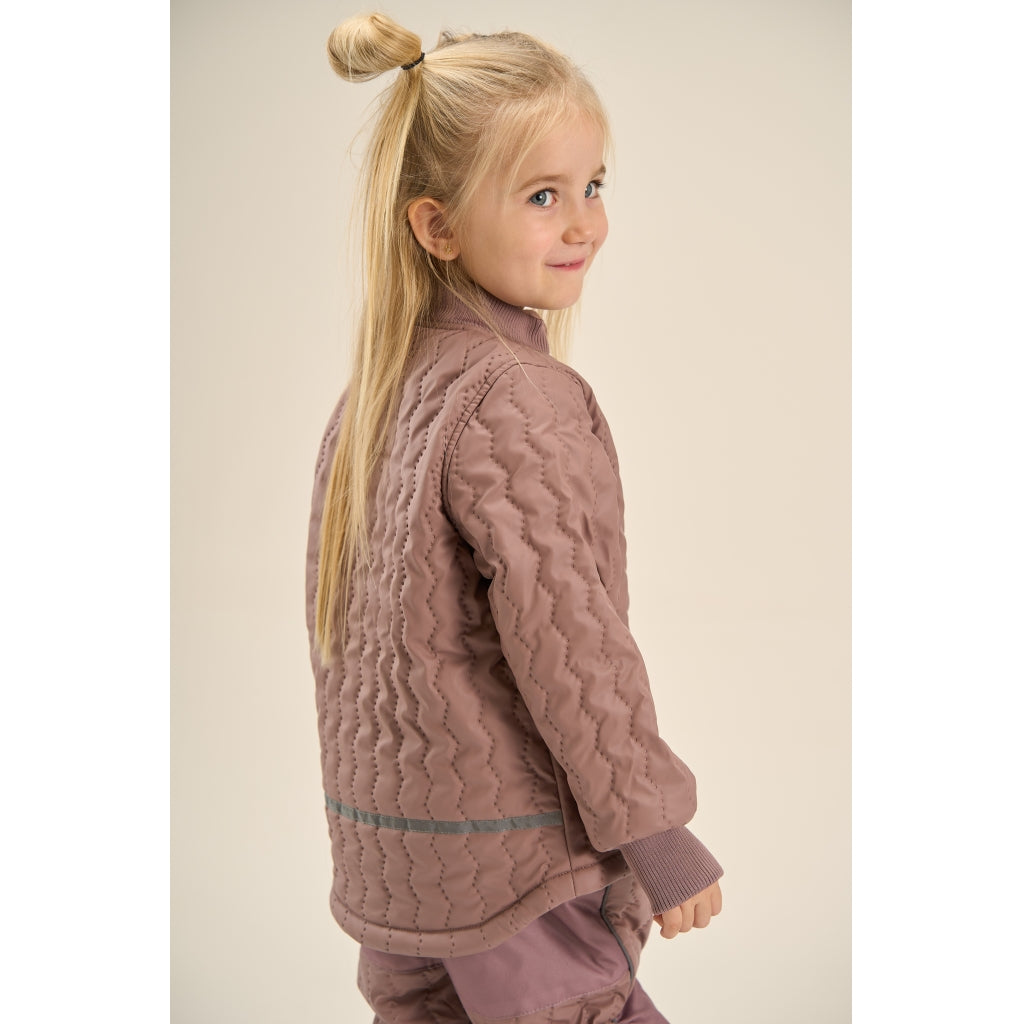 Mikk-Line DUVET Termosæt Fleece Foret Termotøj Twilight Mauve