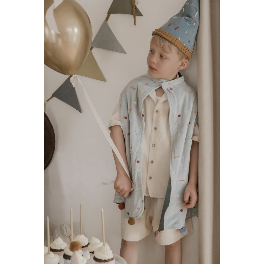Fabelab Dress-up - Birthday Cape - Blue Mix Dress-Up & Roleplay Slate
