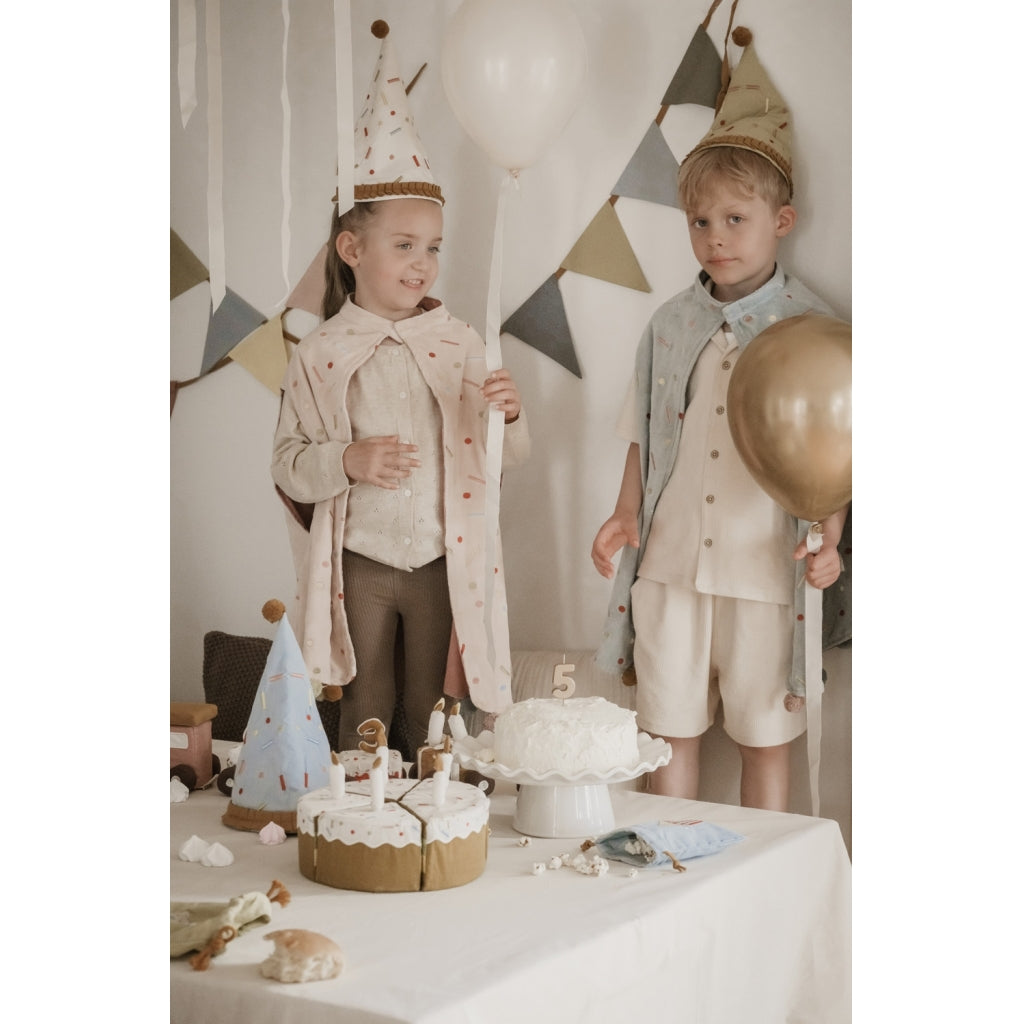 Fabelab Dress-up - Birthday Cape - Rose Mix Dress-Up & Roleplay Peach whip