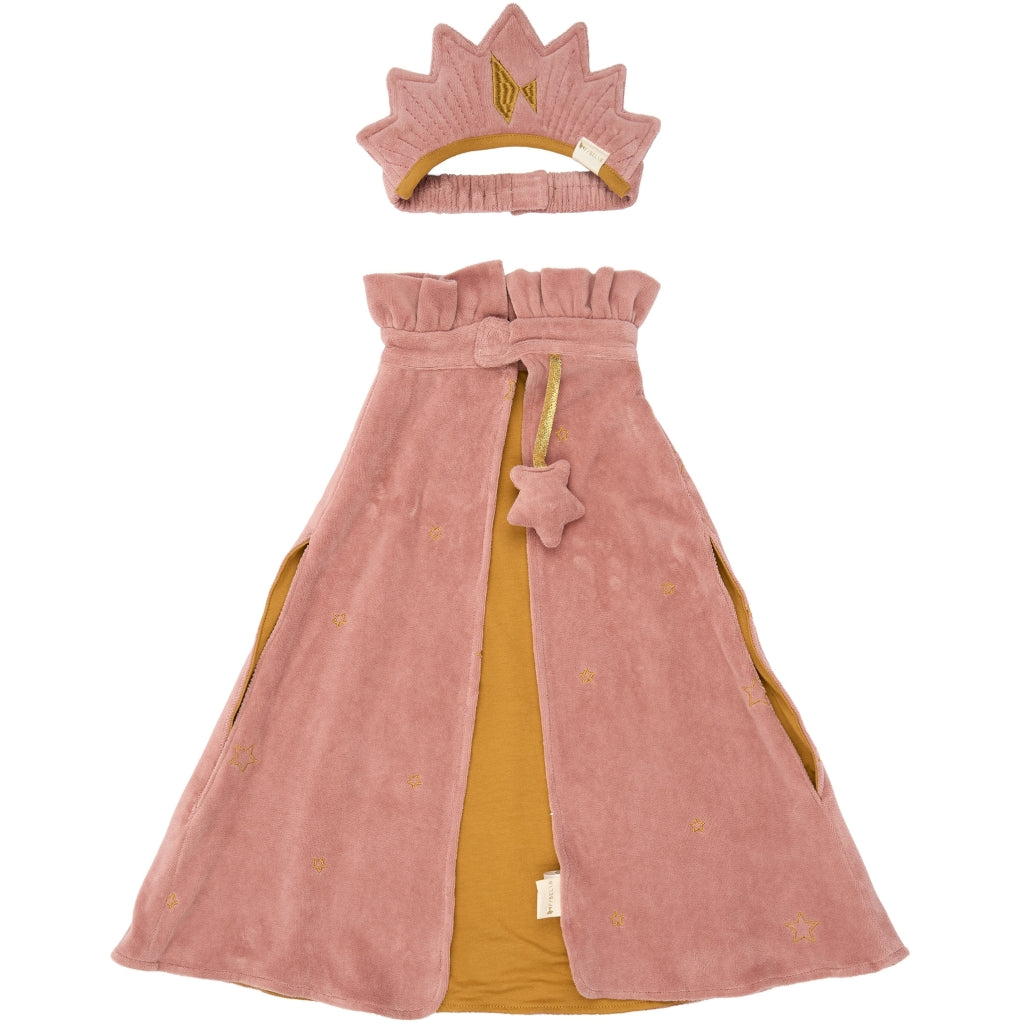 Fabelab Dress-up - Cape and Tiara Dress-Up & Roleplay Old Rose