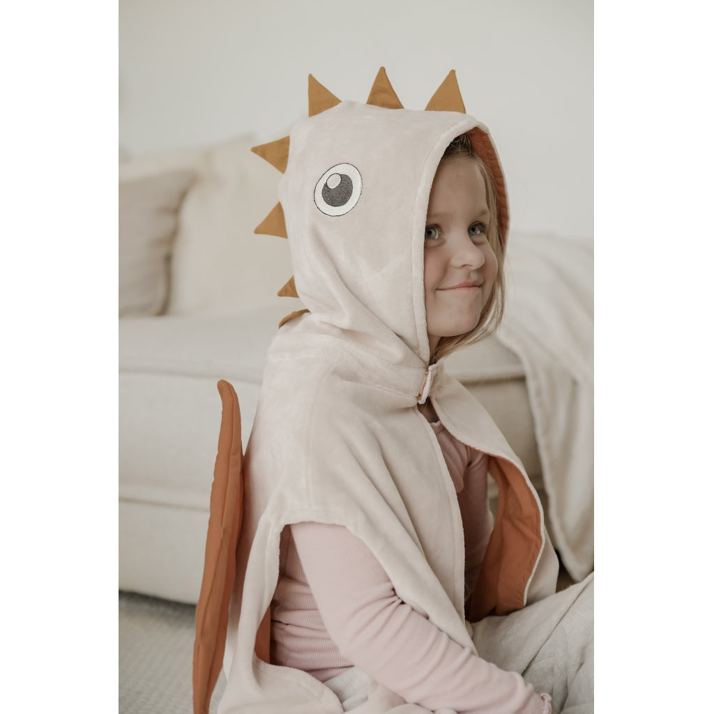 Fabelab Dress-up - Dino Cape - Rose Dress-Up & Roleplay Peach whip