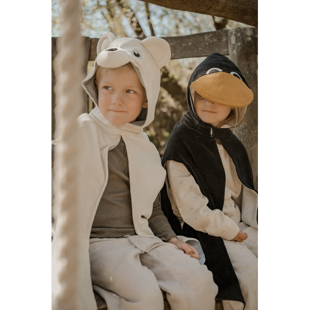 Fabelab Dress-up - Penguin Cape Dress-Up & Roleplay Black Beauty