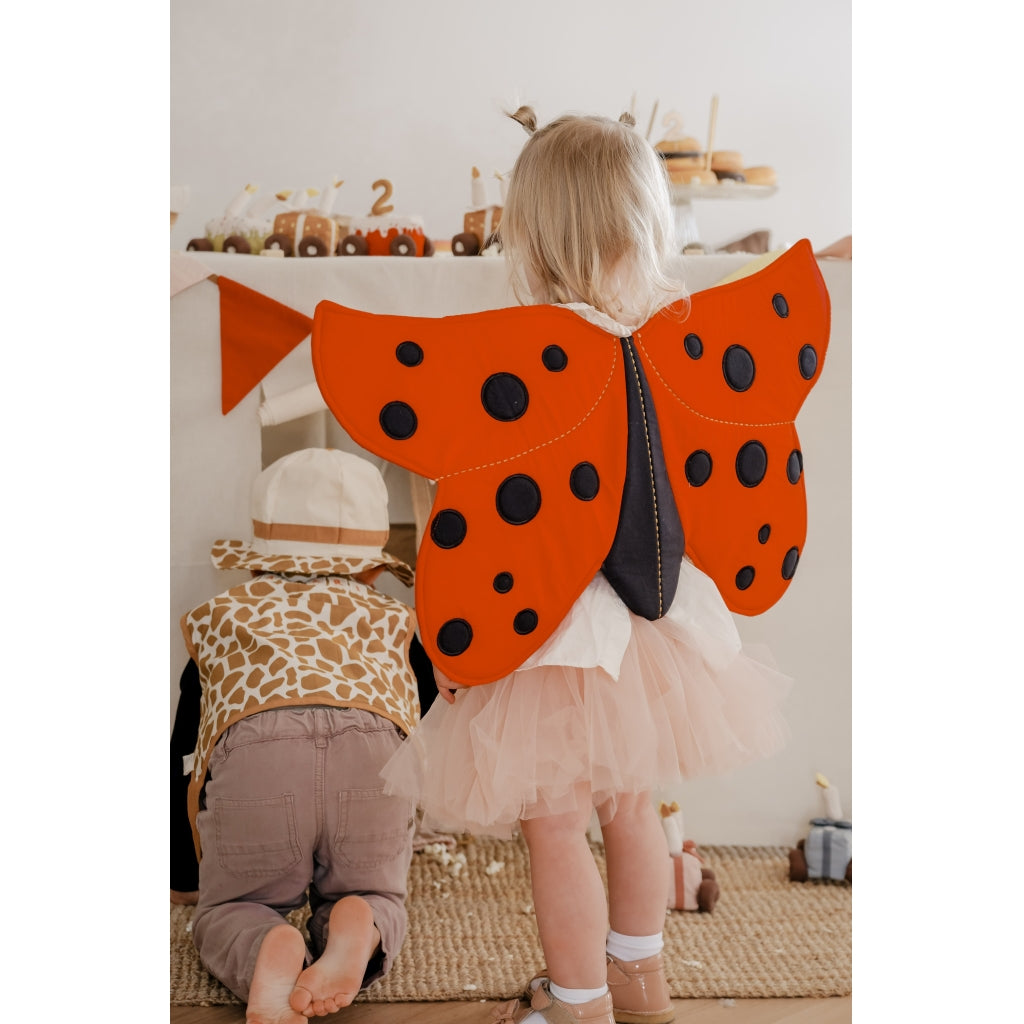 Fabelab Dress-up Wings - Ladybug Dress-Up & Roleplay Mars red