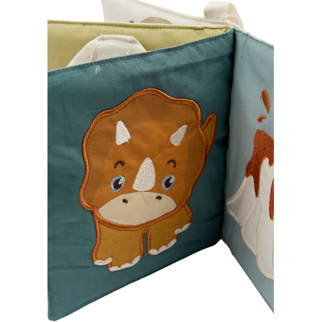 Fabelab Fabric Book - Dinoland Baby Toys Seedpearl