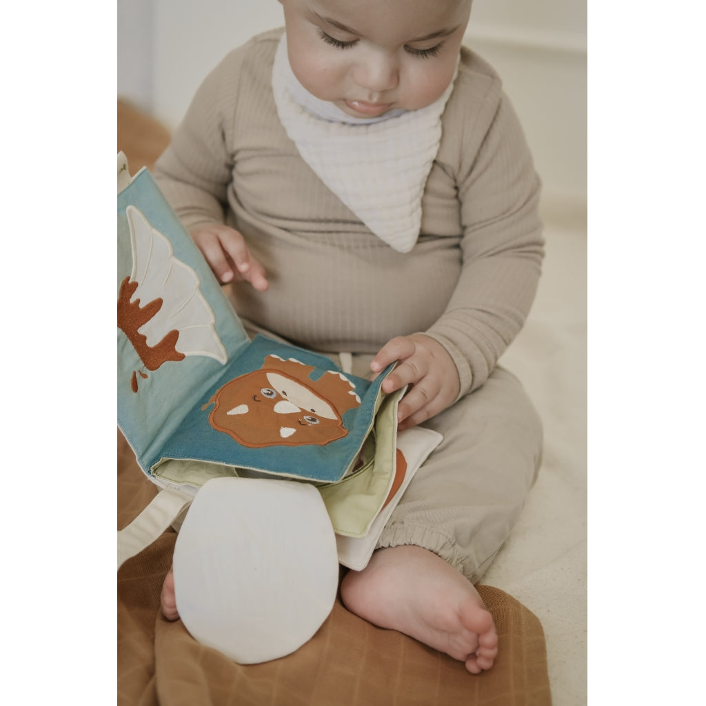 Fabelab Fabric Book - Dinoland Baby Toys Seedpearl