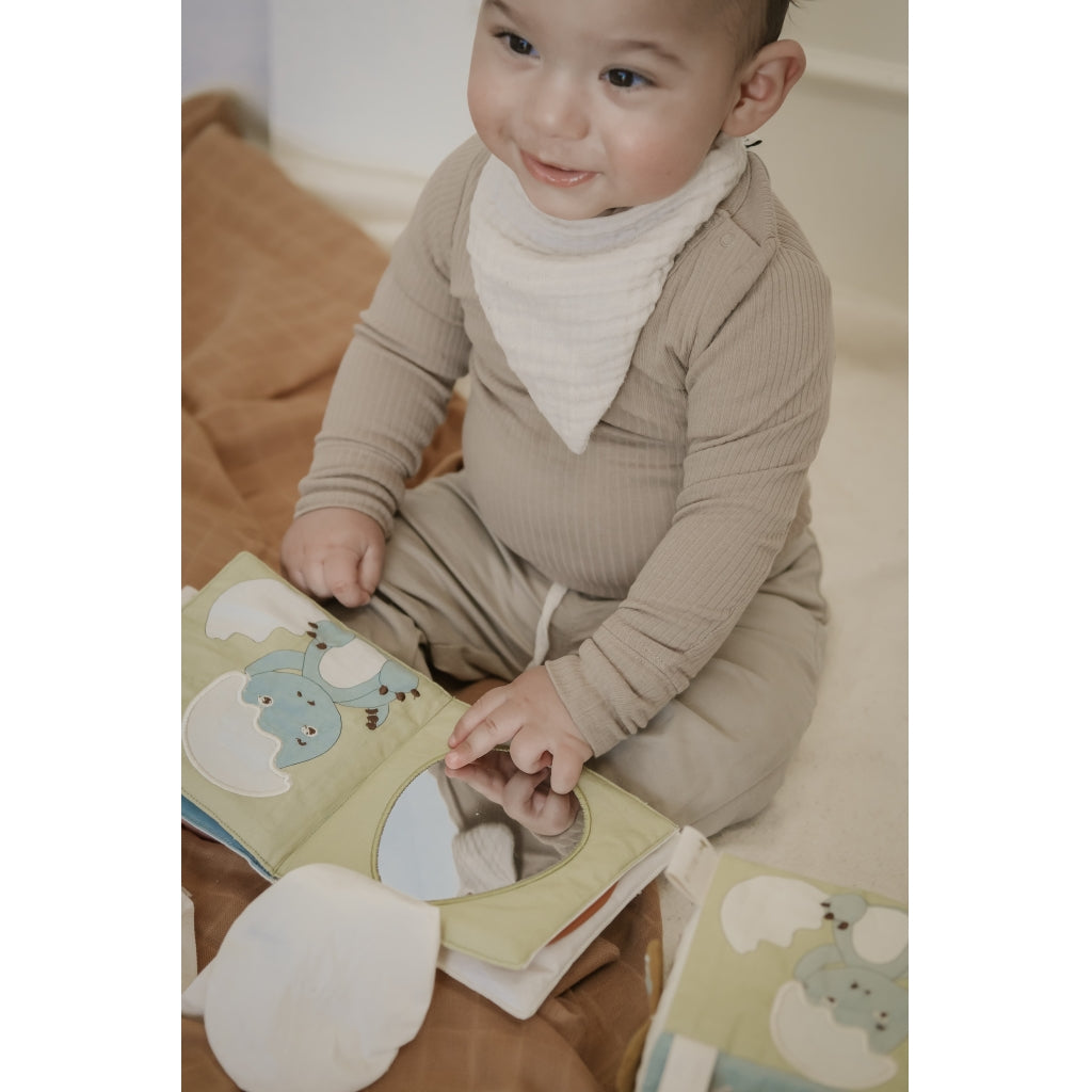 Fabelab Fabric Book - Dinoland Baby Toys Seedpearl