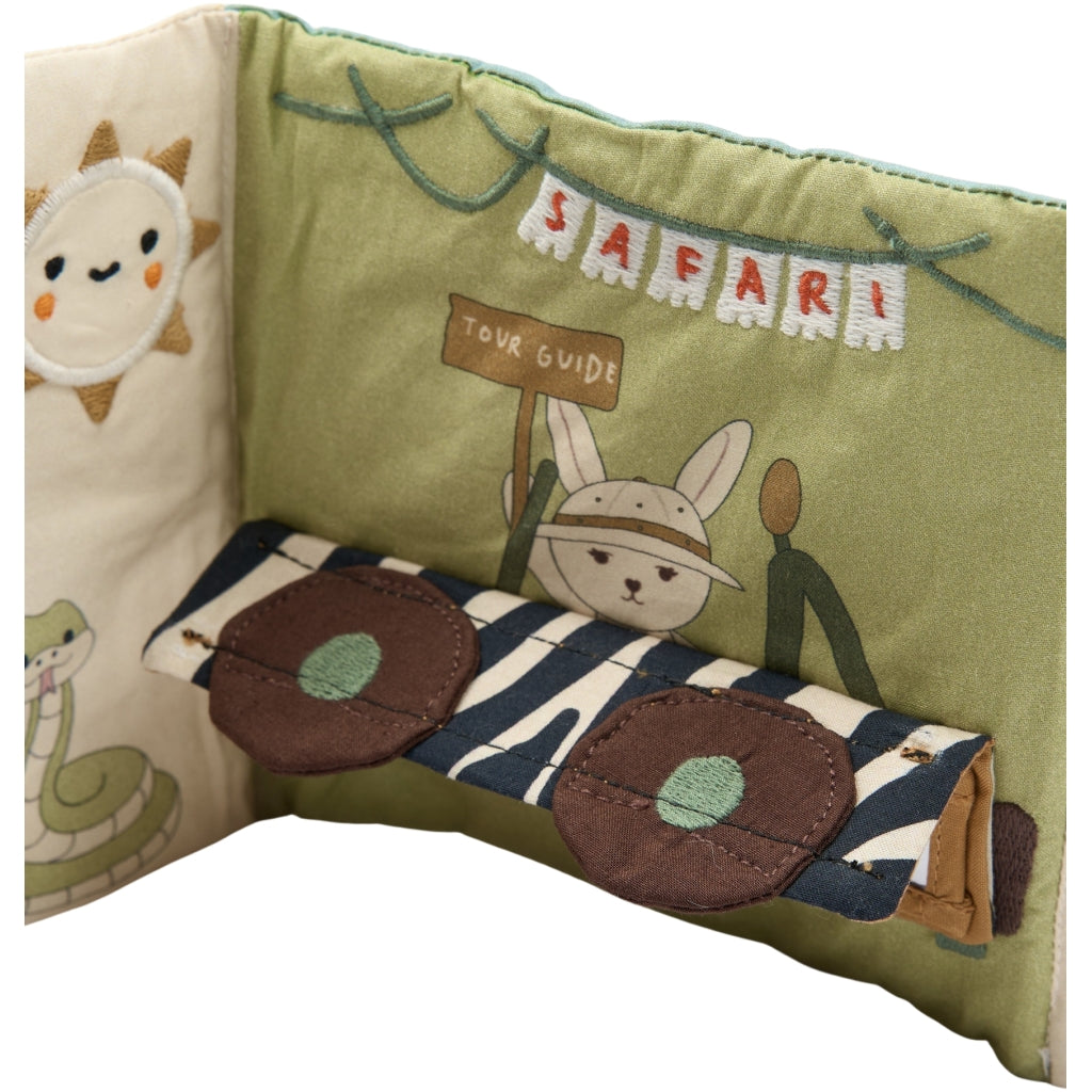 Fabelab Fabric Book - Safari Baby Toys Seedpearl