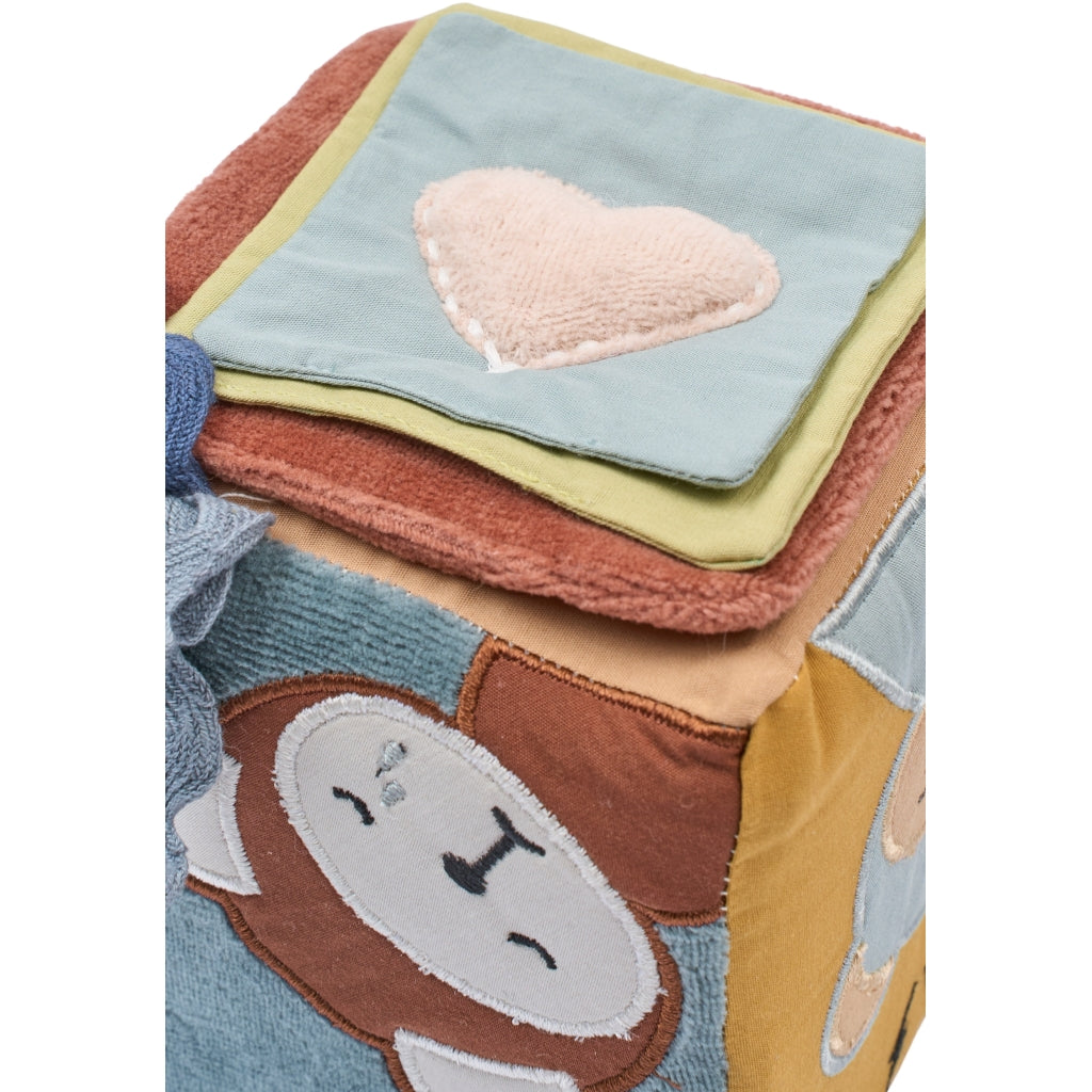 Fabelab Fabric Cube - Bob has feelings Baby Toys Multi Colours