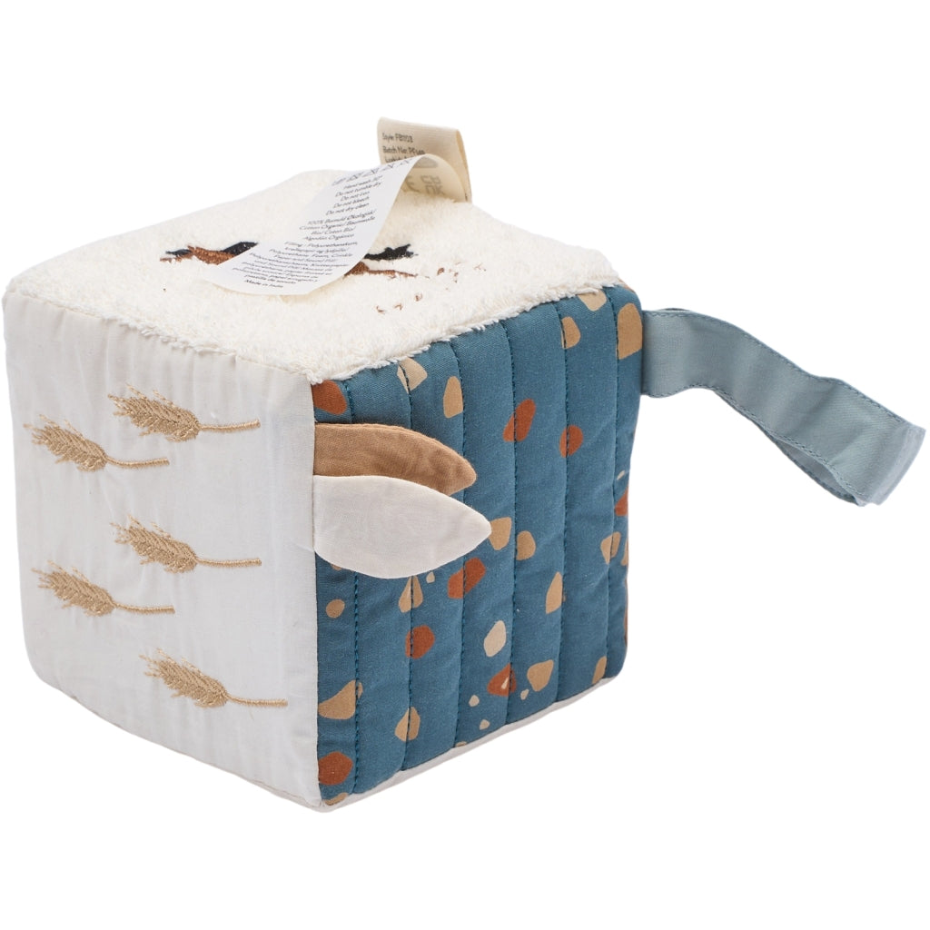 Fabelab Fabric Cube - Little Farm Baby Toys Multi Colours