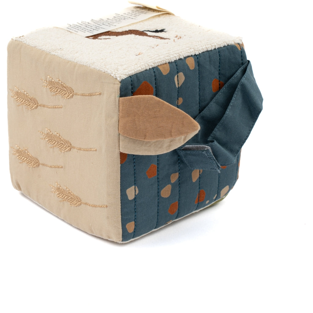 Fabelab Fabric Cube - Little Farm Baby Toys Multi Colours