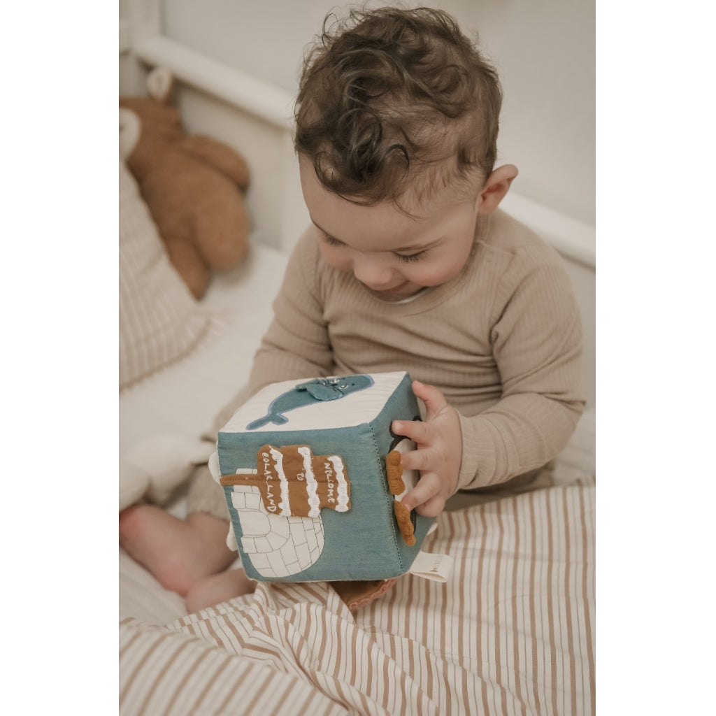 Fabelab Fabric Cube - Polarland Baby Toys Seedpearl