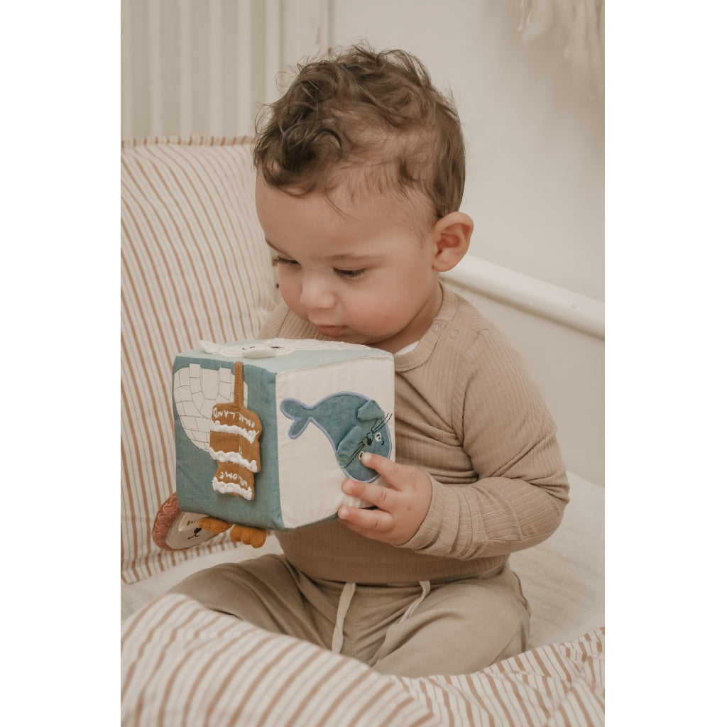 Fabelab Fabric Cube - Polarland Baby Toys Seedpearl