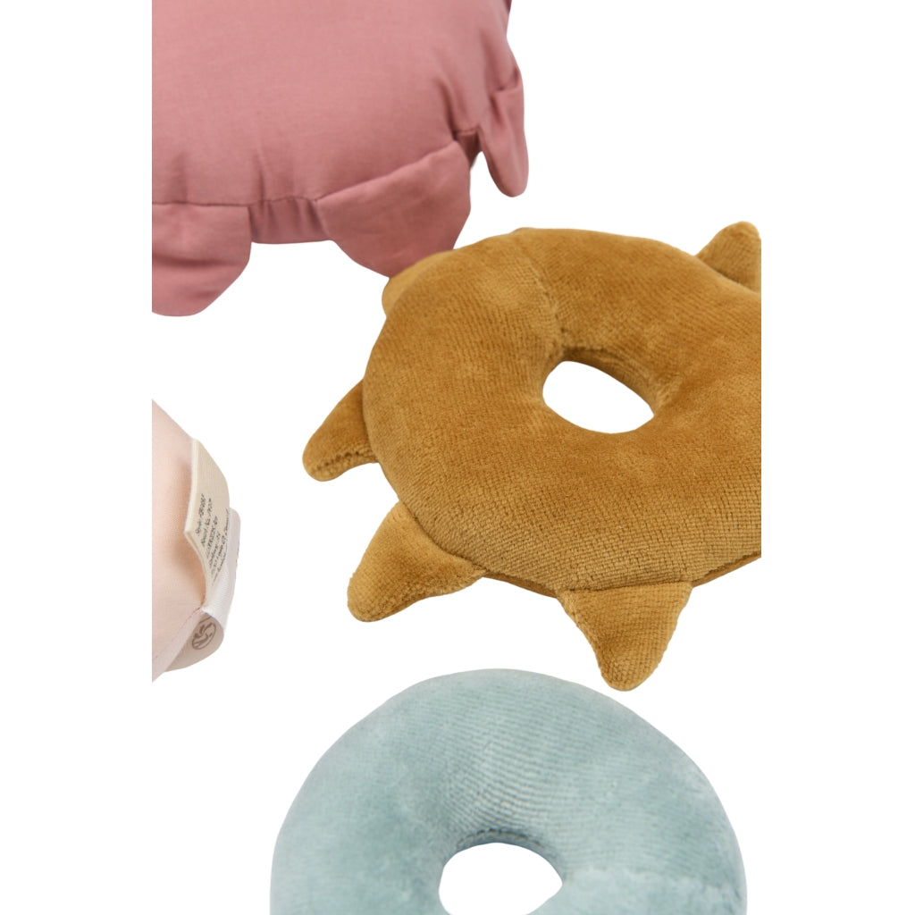 Fabelab Fabric Stack Tower - Bunny Baby Toys Ash Rose