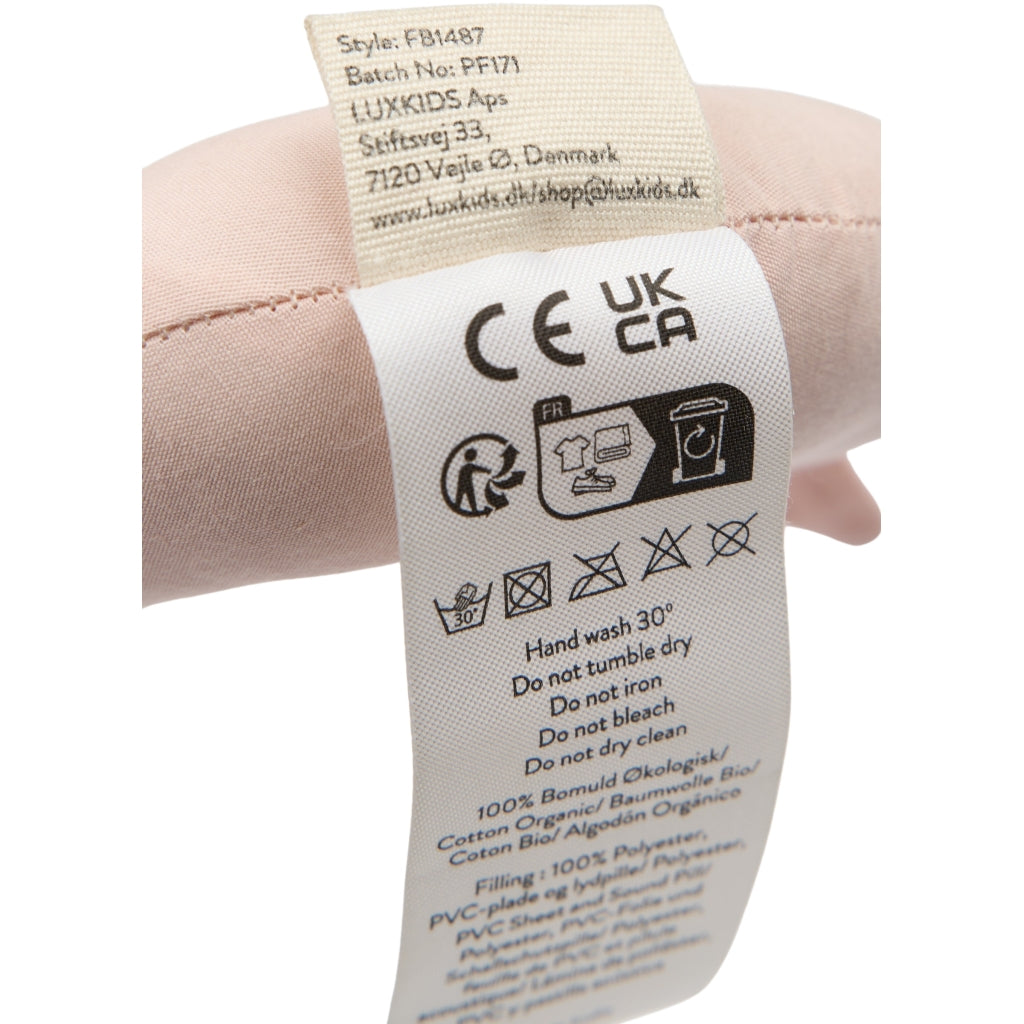 Fabelab Fabric Stack Tower - Bunny Baby Toys Ash Rose