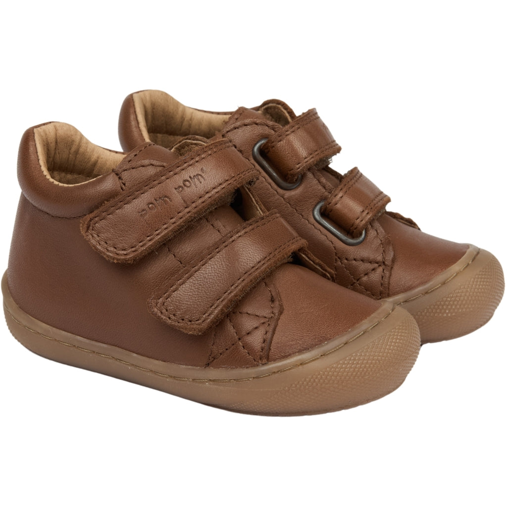 POM POM First™ Sport Velcro Shoe Sko Camel