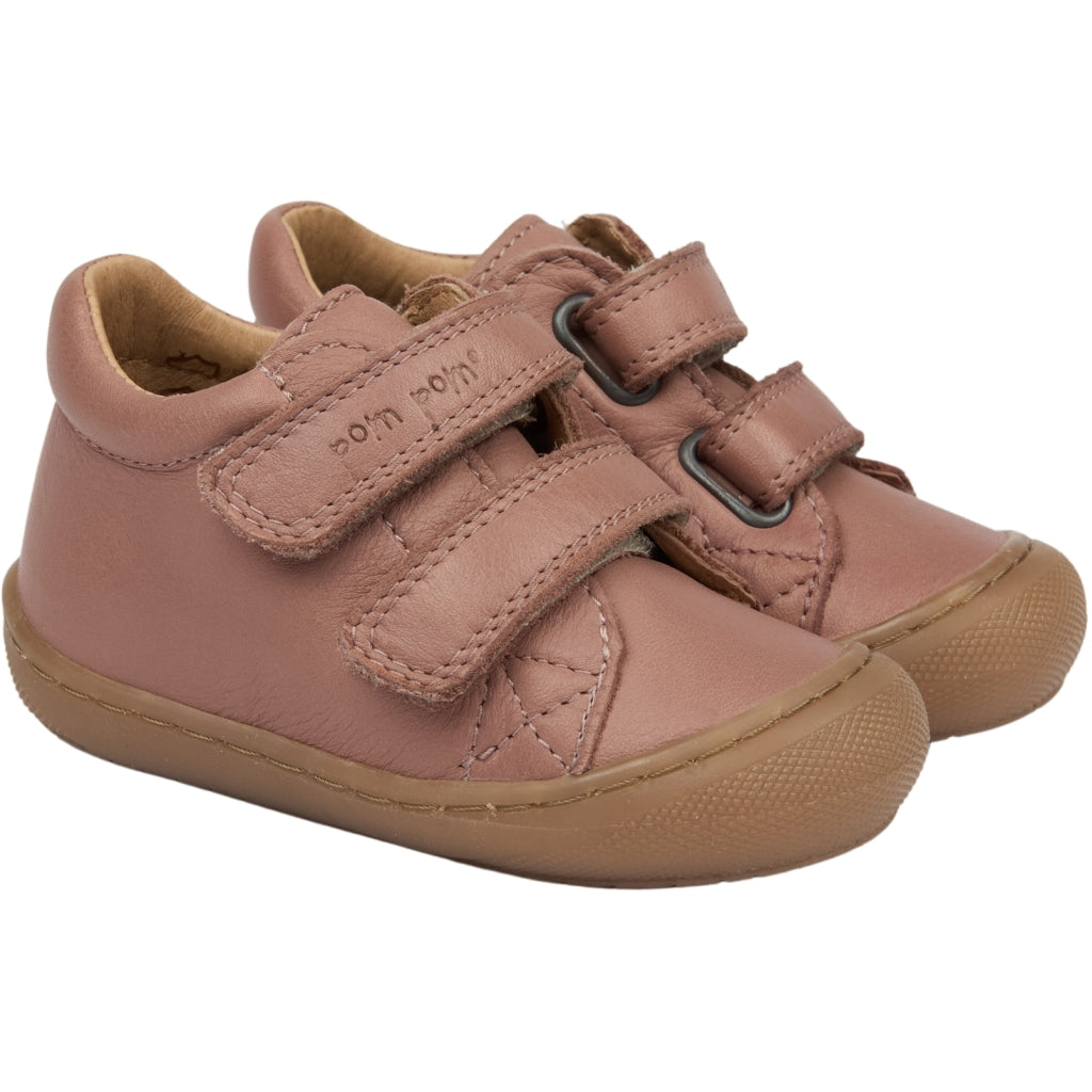 POM POM First™ Sport Velcro Shoe Sko Dark Rose
