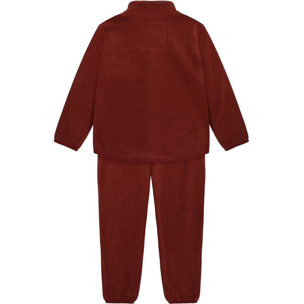 Mikk-Line Fleece Jakke Fleece Henna