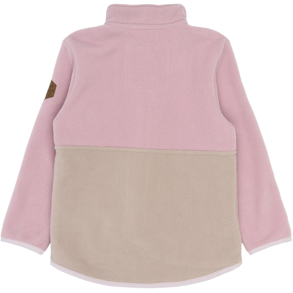 Mikk-Line Fleece Jakke Jakker Mauve Shadows