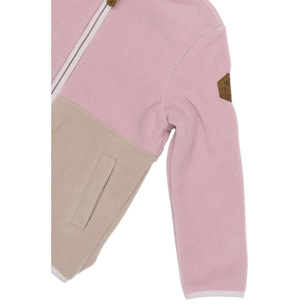 Mikk-Line Fleece Jakke Jakker Mauve Shadows