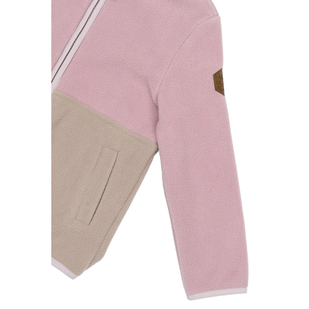 Mikk-Line Fleece Jakke Jakker Mauve Shadows