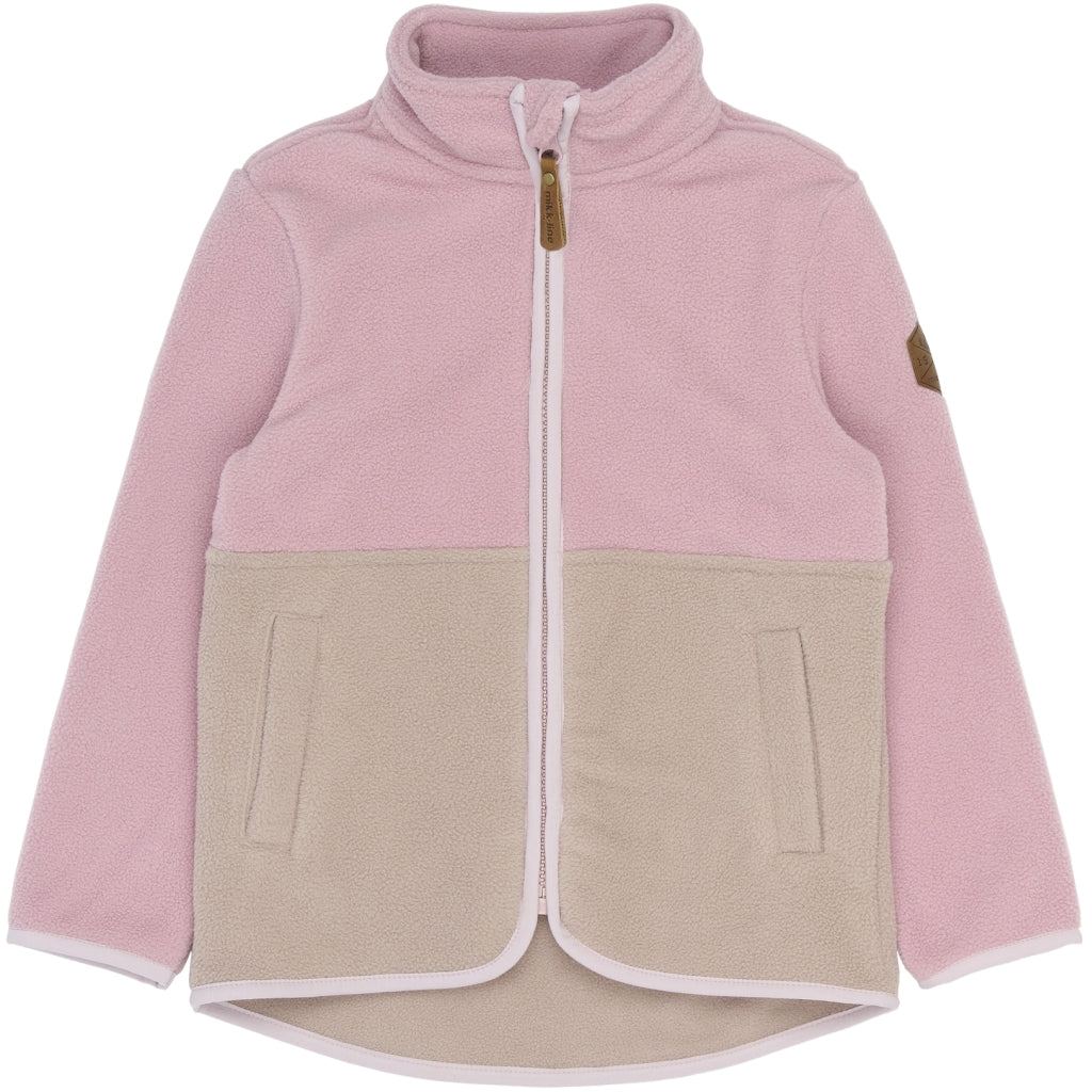 Mikk-Line Fleece Jakke Jakker Mauve Shadows