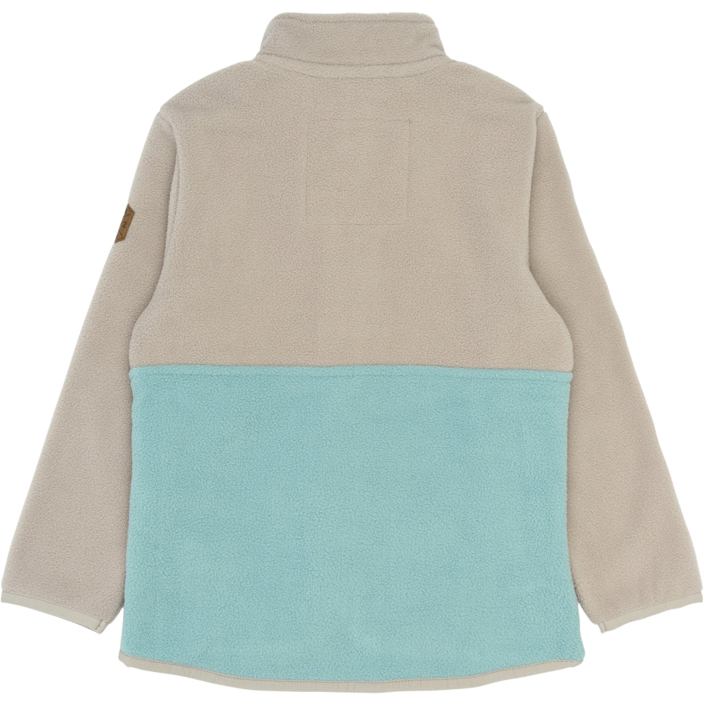 Mikk-Line Fleece Jakke Jakker Stone Blue
