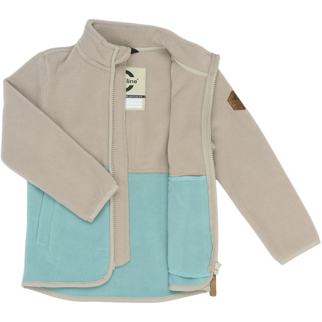 Mikk-Line Fleece Jakke Jakker Stone Blue