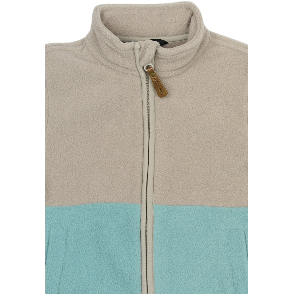 Mikk-Line Fleece Jakke Jakker Stone Blue