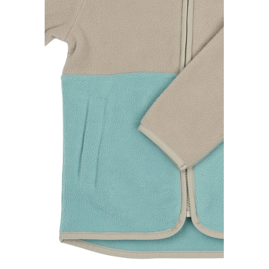 Mikk-Line Fleece Jakke Jakker Stone Blue