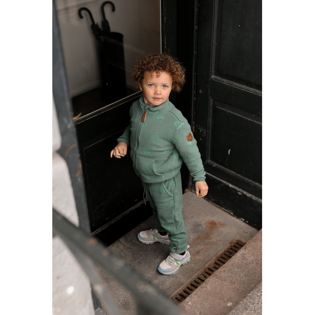 Mikk-Line Fleece Sæt (Mønstret) Set Croco Foil AOP