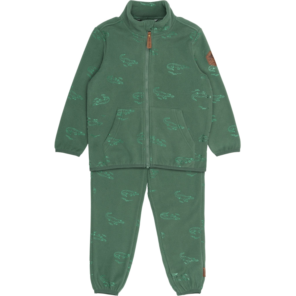 Mikk-Line Fleece Sæt (Mønstret) Set Croco Foil AOP