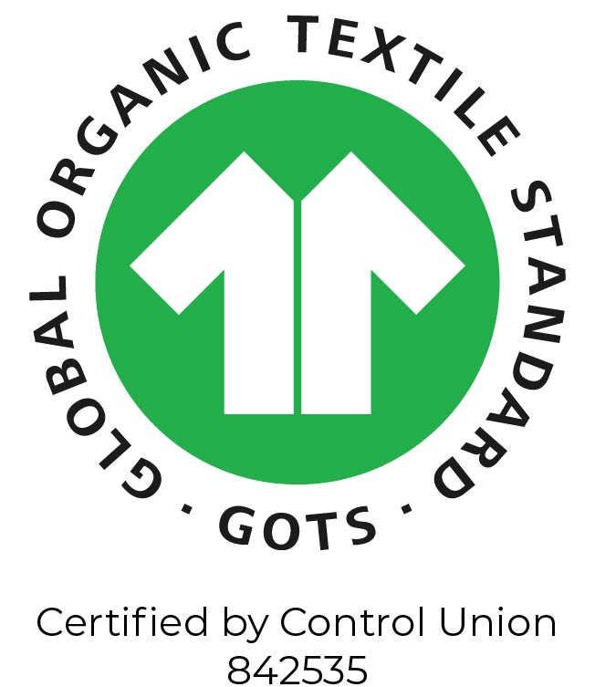 LUXKIDS ApS is certified by GOTS (Global Organic Textile Standard) with license number CU842535