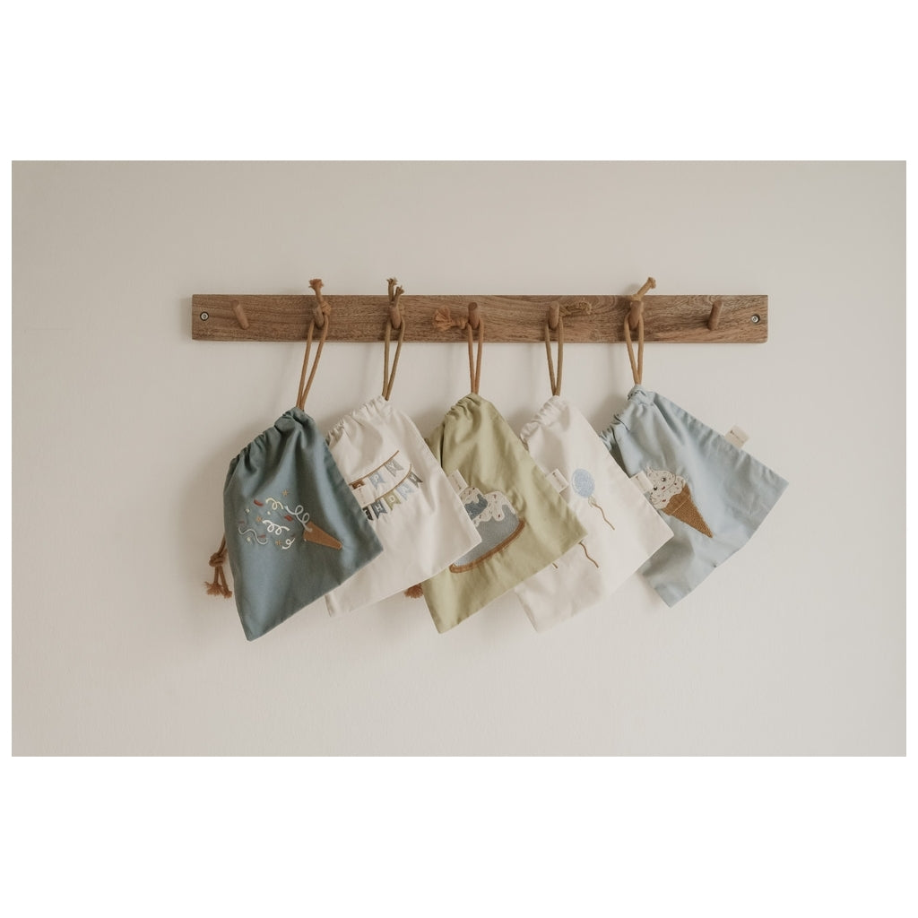 Fabelab Gift Bags 5-pack - Blue Mix Birthday Slate