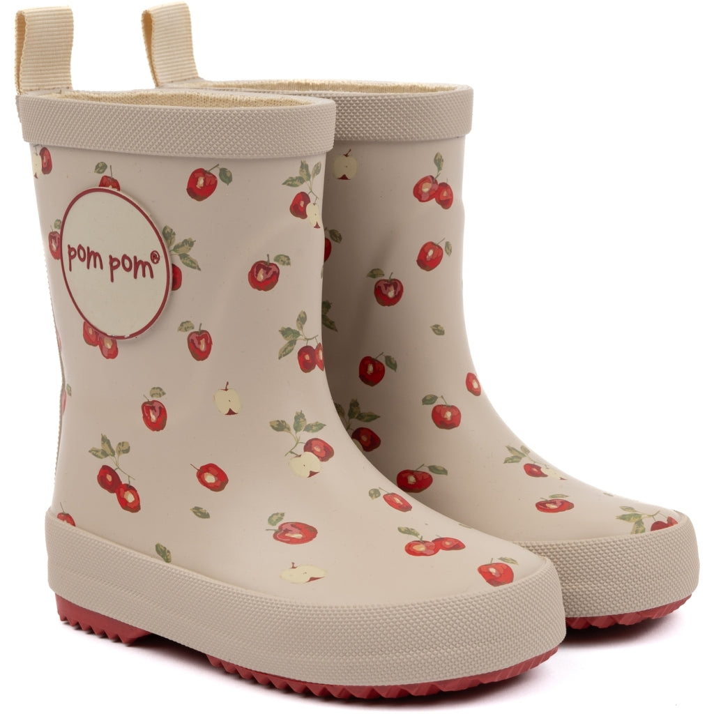 POM POM GumBoots™ AOP GumBoots Apple/Chili Peper