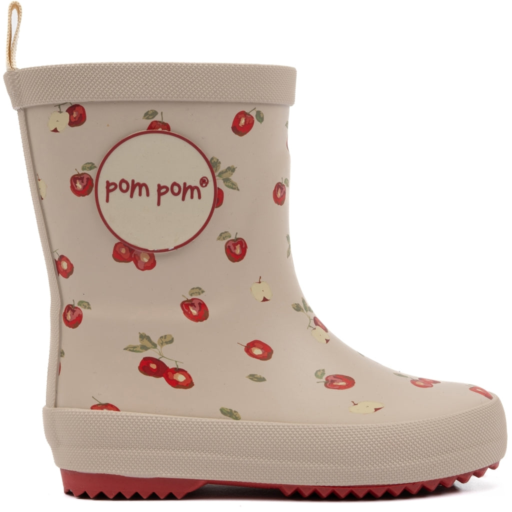 POM POM GumBoots™ AOP GumBoots Apple/Chili Peper