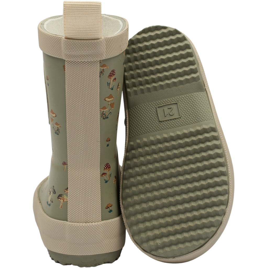 POM POM GumBoots™ AOP Rubber Boots Fungi (Light)