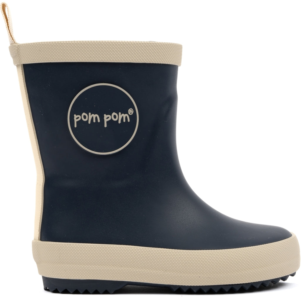 POM POM GumBoots™ Solid GumBoots Navy