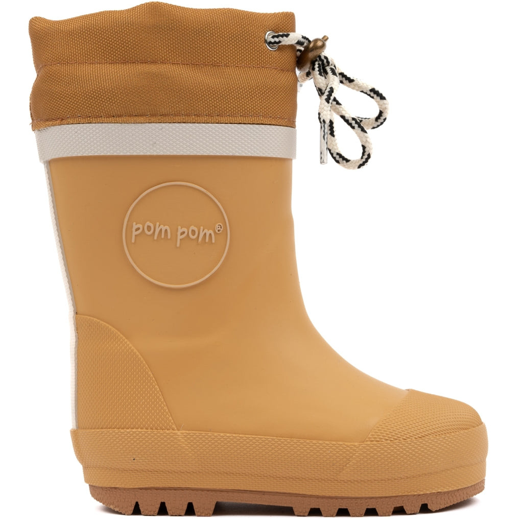 POM POM GumBoots™ Thermo Rubber Boots Mustard