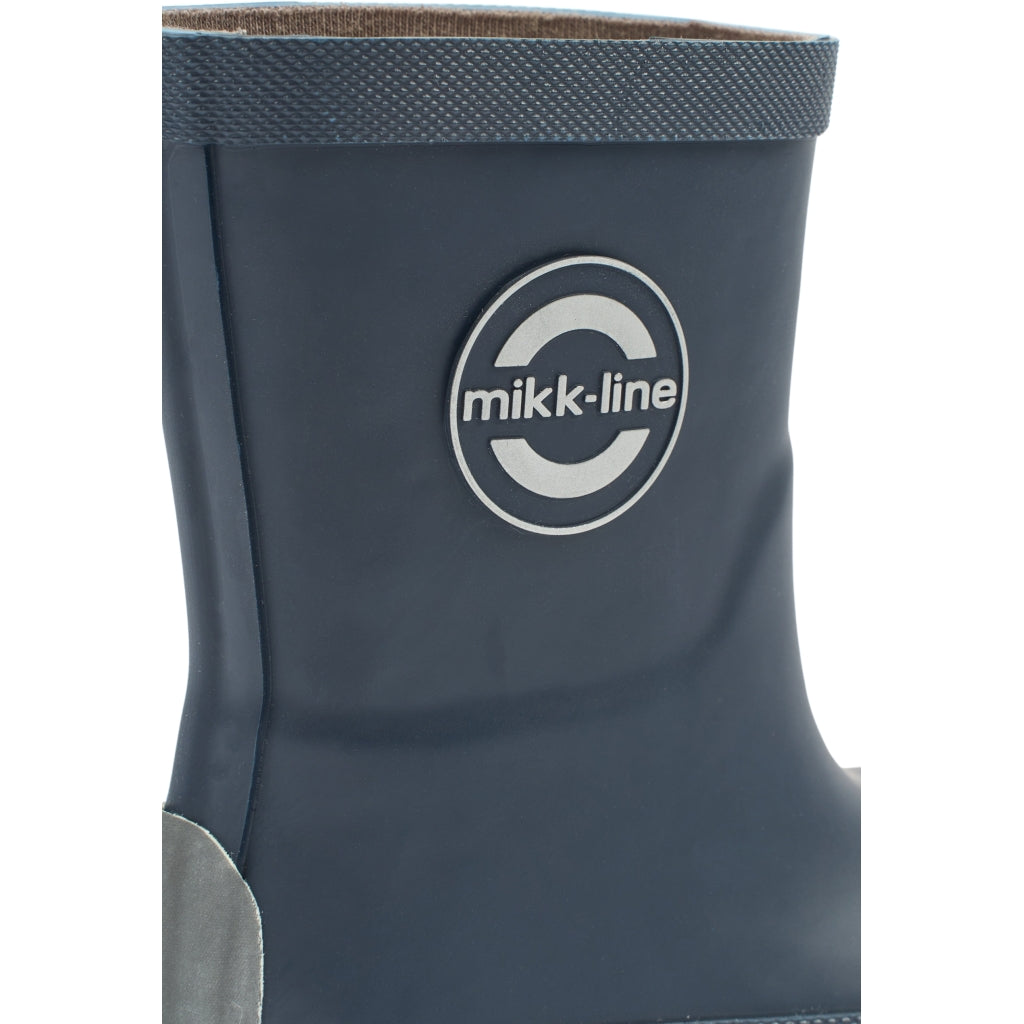 Mikk-Line Gummistøvler Ensfarvet Barefoot Blue Nights