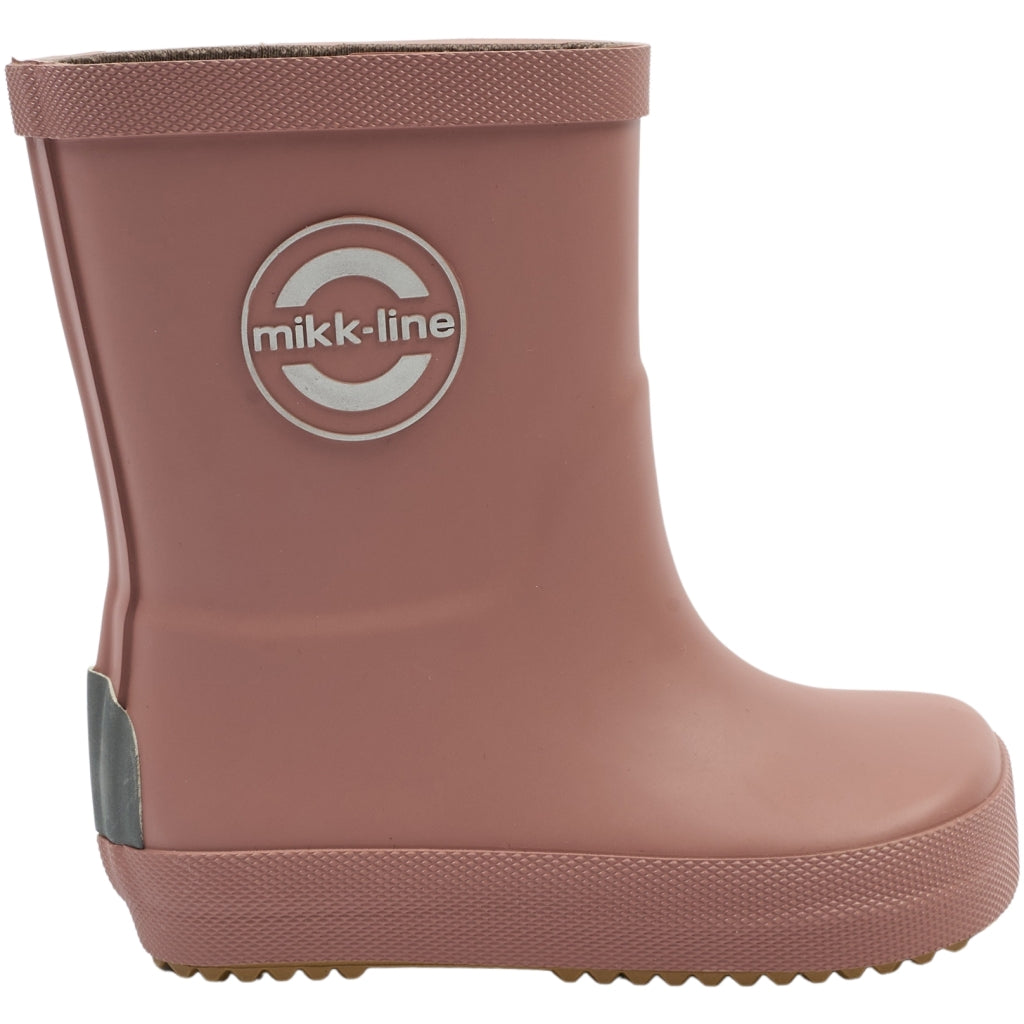 Mikk-Line Gummistøvler Ensfarvet Barefoot Burlwood
