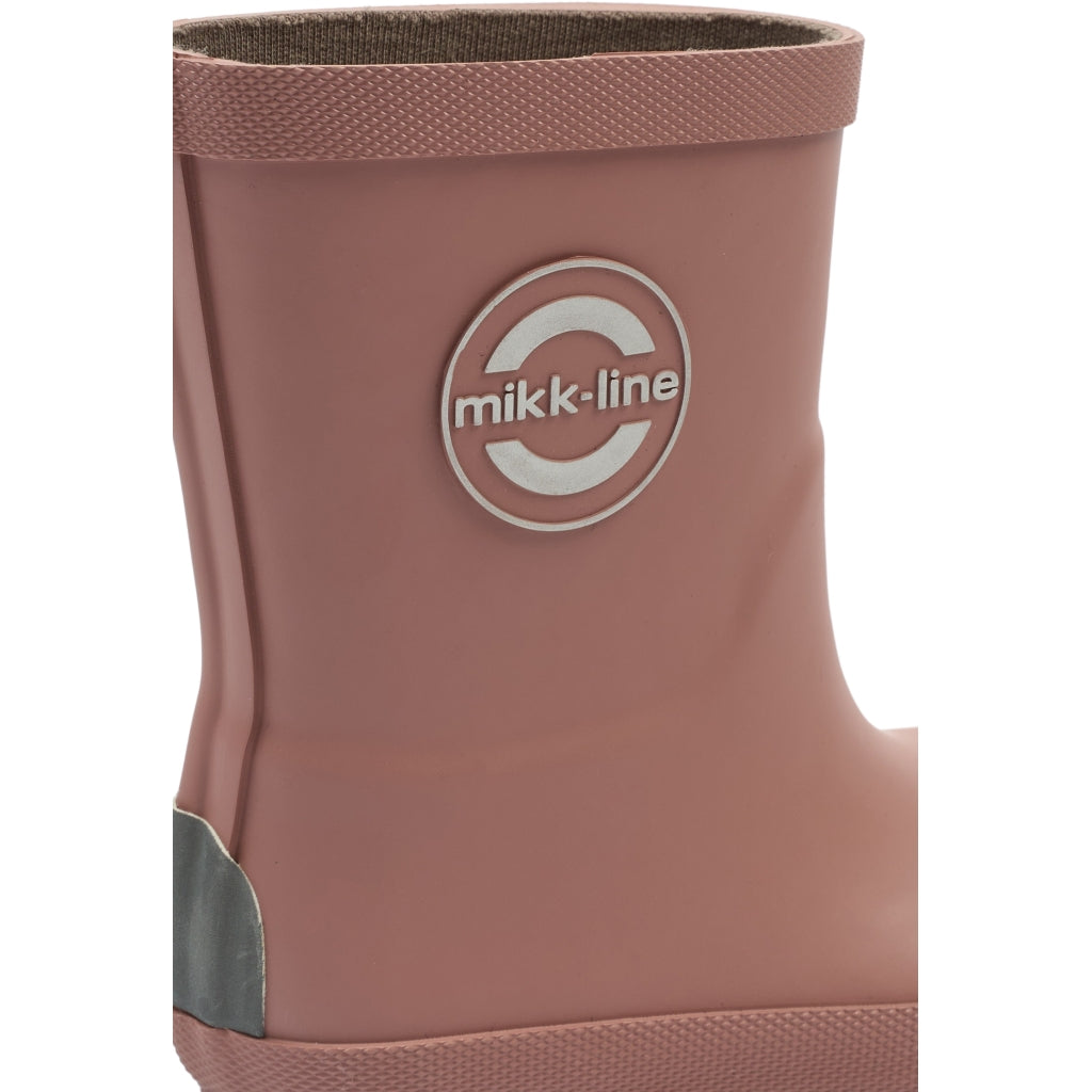 Mikk-Line Gummistøvler Ensfarvet Barefoot Burlwood