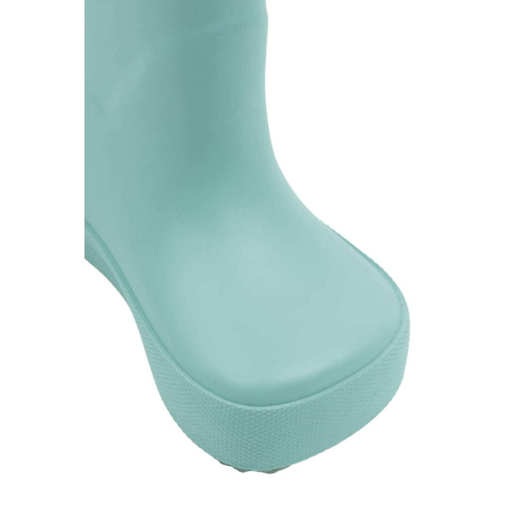 Mikk-Line Gummistøvler Ensfarvet Barefoot Stone Blue