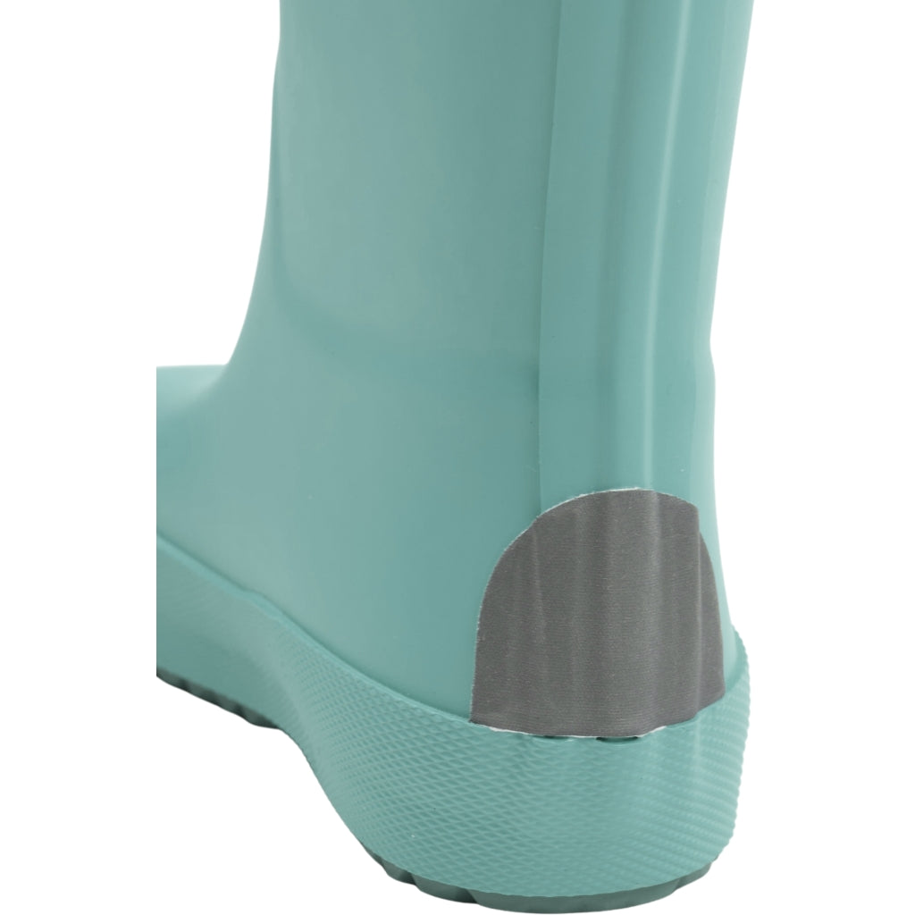 Mikk-Line Gummistøvler Ensfarvet Barefoot Stone Blue