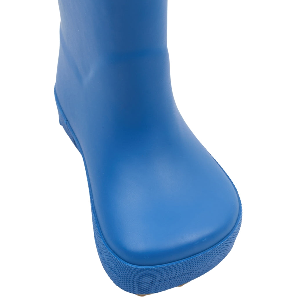 Mikk-Line Gummistøvler Ensfarvet Barefoot Strong Blue