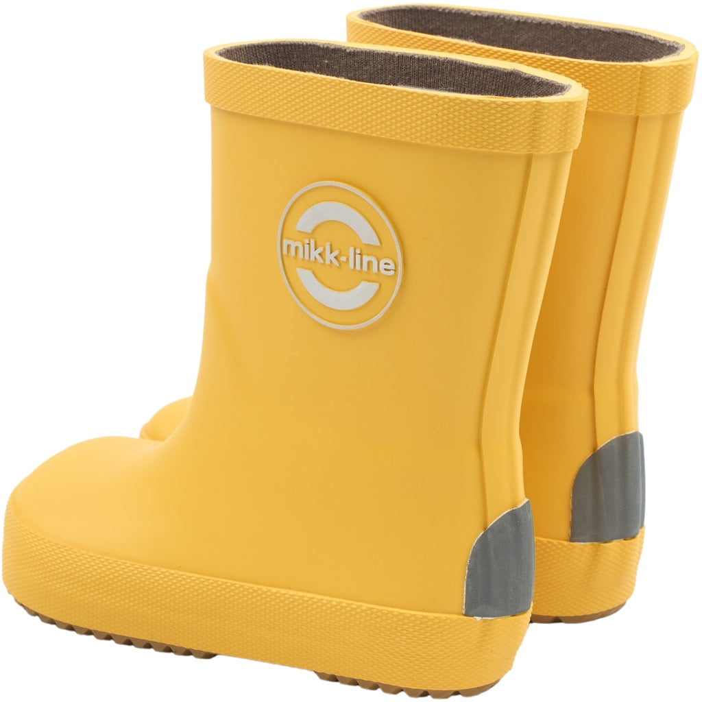 Mikk-Line Gummistøvler Ensfarvet Barefoot Sunflower