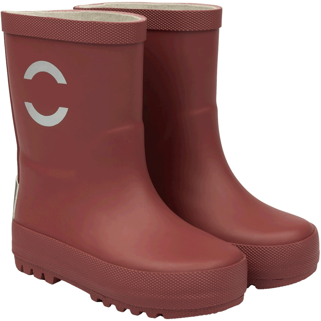 Mikk-Line Gummistøvler Ensfarvet Rubber Boots Apple Butter